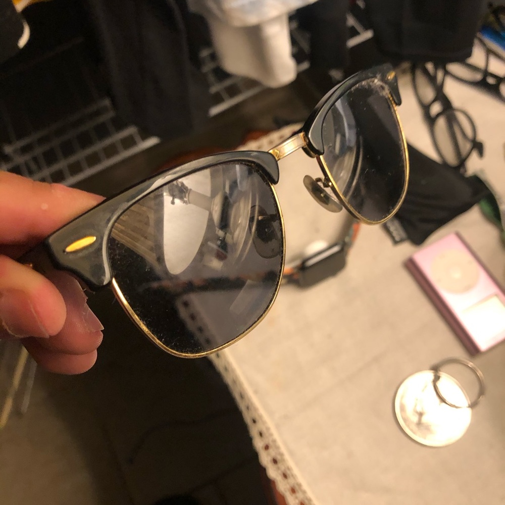 Ray-Ban clubmaster RB 3016 sunglasses black
